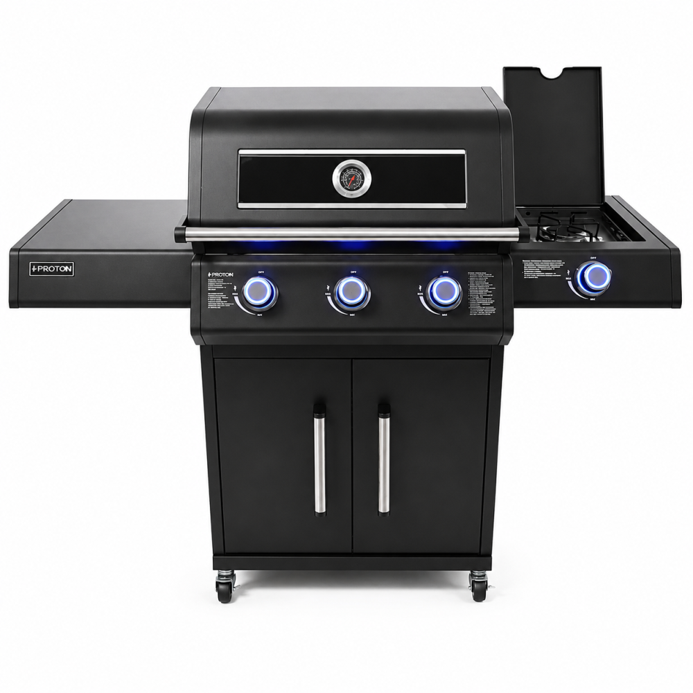 BBQ 3+1 black BBQ 3+1 black
